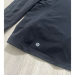 Lululemon  12 Running 1/2 1/4 Zip Pullover Mock Top Black Reflective Chevron Photo 6