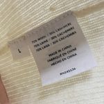 NAADAM Off The Shoulder Cardigan White Size L Photo 5