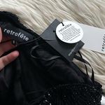 Retrofête RETROFETE Ella Sequin Dress In Black Photo 7