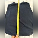 Free People Movement NWT Epic Mock Neck Muscle Tank in Navy size XL Photo 6