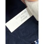 J Crew Blue White Tie Waist Maxi Dress Tiered Skirt Short Sleeve V Neck Size 6 Photo 9