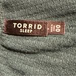 Torrid Sleep Green Waffle Joggers Women’s 00 M/L Cozy Plush Lounge Pants Photo 4