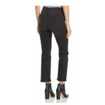 Frame  Le High Straight Leg Cropped Denim Jeans in Maverick Rips Size‎ 28 Photo 1