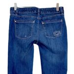 White House | Black Market WHBM Honore Straight Crop Distressed Jeans Size 2 Photo 4