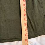 st. john's bay Green Floral Embroidered Blouse Photo 3