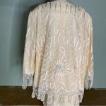 Vintage‎ Mattina T Dress Suit Lace Top Skirt Mother of Bride Church Size 24 Photo 5
