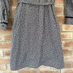 Brooks Brothers Floral Striped Button Up Shirt Dress Tie Waist Sz 8 Photo 7