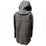 Grey wool coat with hood claudiepierlot Gray Photo 4