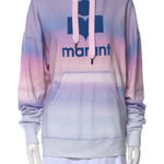 Isabel Marant  ÉTOILE Mansel Ombre Graphic Crew Neck Pullover Hoodie-FR 36 / US 4 Photo 0