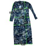 Ted Baker Ted NWT Baker London Black High Neck Printed Bodycon Maxi Dress Size 2 Photo 1