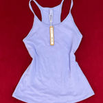 SKIMS  cotton jersey racerback tank in blue violet size S Photo 0