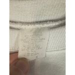 Vintage White Long Sleeve Cropped Sweatshirt Cherokee Mountains Size Small Photo 3
