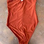 Free People NWOT We are HAH x  sexy Orange lace bodysuit sz s  Photo 5