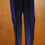 Fabletics  Demi Lovato Purple & Black Sporty Full Length Leggings Sz Small Photo 4