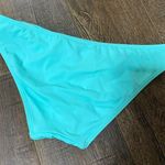 Victoria's Secret Victoria’s Secret Size Medium Blue Bikini Bottoms Low Rise Swimsuit Swim Beach Photo 3