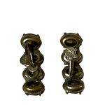 Vintage Coro Clear Crystal Clip Photo 2