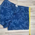 Lane Bryant  Blue Floral Jean Shorts, Size 16 Photo 2