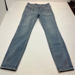Anthropologie Pilcro Size 28 High Waisted Blue Denim Jean Snap Zip Closure Photo 0