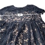 Torrid  Black Lace Illusion Neck Skater Dress Size 1X PLUS Photo 8