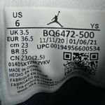 Nike  Air Jordan Mid Barely Rose White Pink Lace Up Athletic Sneaker Shoes Size 6 Photo 5