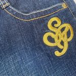 Southpole Bermuda Shorts 13 Stretch Denim Embellished Y2K Skater Jesse Pinkman Photo 5