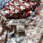 Lucky Brand  Aztec soft cotton belted tank dress Photo 6