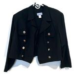 Vintage Black Blazer Jacket Size none Photo 0