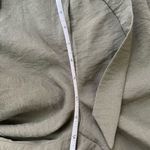 Chico's Chico’s Green Cargo Pockets Elastic Waist Tie Belt Pants ~ Size 2R (US 12R) Photo 11