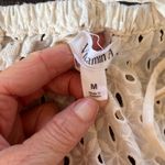 Vitamin A Cream Eyelet Coverup/Dress Size Medium Photo 3