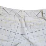 Nike  Dri Fit Tour Performance Golf Womens 6 Shorts White Plaid Active Stretch Photo 7