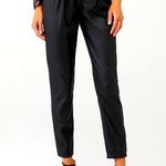 For Love & Lemons leather Dillon high waisted bow revolve pants Nwt $220 spring Photo 0