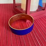 J.Crew Navy Blue Bangle Bracelet Photo 0