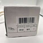 Olivia Miller  Sandals Womens 7‎ White Studded Ankle Strap Sandal New Photo 7