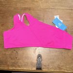 Cupshe  got pink cutout one shoulder bikini top size Medium Photo 2