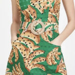 Farm Rio FAM RIO BANANA PRINT MINI DRESS- size LARGE- NWOT Photo 0