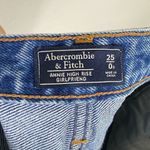 Abercrombie & Fitch Abercrombie Vintage Dark Wash Annie High Rise Girlfriend Jeans Size 0/25 Photo 4