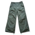 Veronica Beard  Mandy Parachute Baggy Pants High Rise Size 30 Green Photo 6