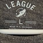 Original League YALE University T Shirt Mens Large Heather Gray Graphic Short Sleeve By League Photo 3