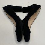 LK Bennett L.K. Bennett London Black Suede Block Heels Classic Shoes S-234 Sz 39 EU Photo 6