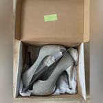 Rampage  Grace style sparkly silver high heel, open toe sandal; size 6.5 Photo 5