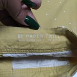 G1 Goods Paper Twill Yellow Novelty Star Print Skirt Cotton Size 0 Photo 4