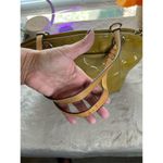 Coach  Leah Yellow Shoulder Bag Signature Embossed Design Women's Handbag Photo 8