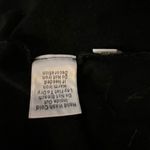 CAbi Black Long Sleeve Stretchy Top Brown Silver Floral Applique Large Style 247 Photo 4