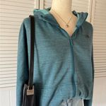 The North Face Green Zip Up Hooded Jacket Photo 4