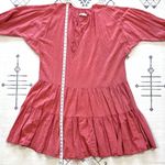 ZARA Plumetti Textured Dot Midi Swing Dress Medium Photo 8