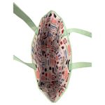 Clinique New  X Kate Spade Tote Bag White Green Never Too Early For Lipstick Photo 5