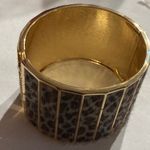 Cheetah Cuff Bracelet, Leopard Cuff Bracelet, Portugal Jewelry, Brown Photo 1