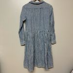 Old Mans Tailor R.D Cloth M. Co Japan Linen Indigo Stripe Shirt Dress‎ RARE Blue Size undefined Photo 1