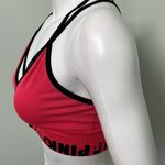 PINK - Victoria's Secret PINK VS Cool & Comfy Strappy Bralette Medium Neon Candy Coral Photo 5