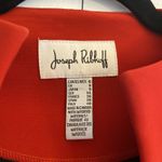 Joseph Ribkoff  Women's Red Ponte Asymmetrical Swing Jacket Blazer Size 6 Photo 2